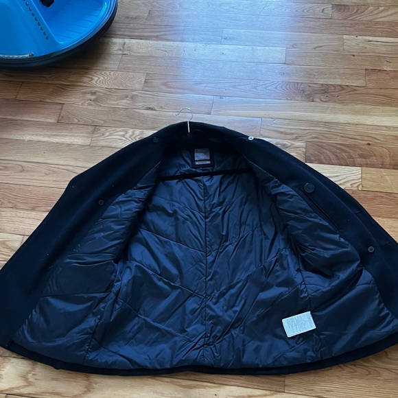 Gap’s men navy double breasted coat - Picture 3 of 6